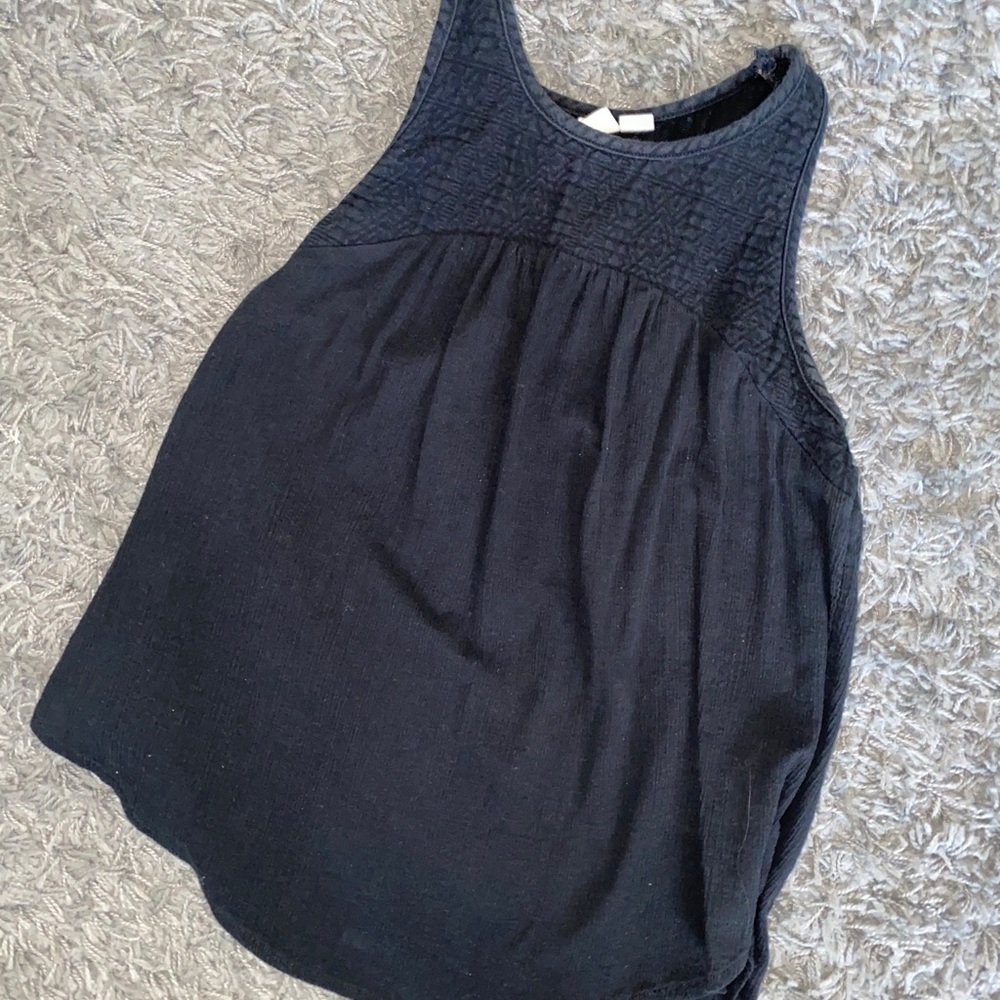 Roxy black tank top